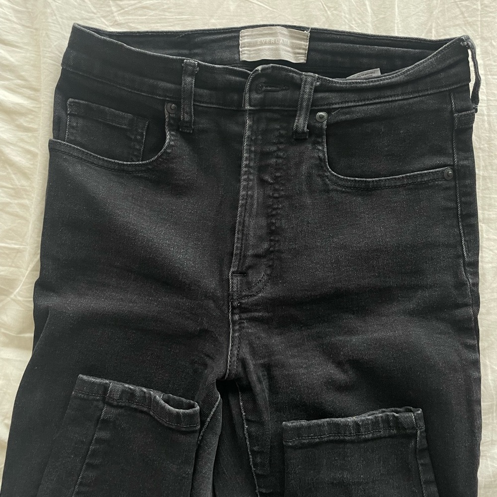 Black Everlane Skinny Denim Jeans